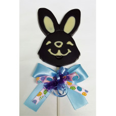 Bunny Face Chocolate Lolly