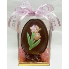 Egg with embossed Lilacs (Large)