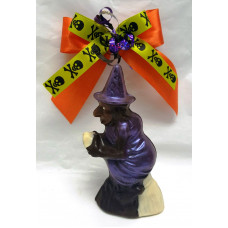 Witch 3-D. Hollow. Cavity with seasonal candies