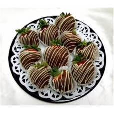 Strawberries (fresh) Dipped in Chocolate by Order 