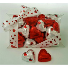 Hearts in "Pillow Box" - Hand-made