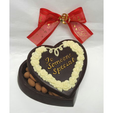 Heart Chocolate Box "To Someone Special" on lid