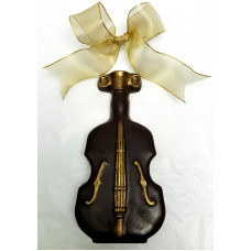 Large chocolate violoncello