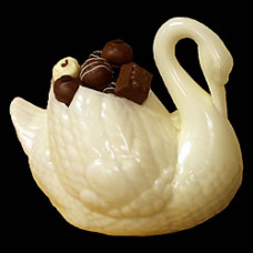 Swan 3-D  (Large) Centerpiece size