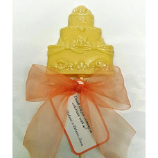 Wedding Cake Shaped  Lolly